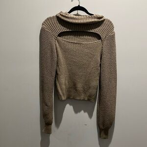 Women's Tan Sweater